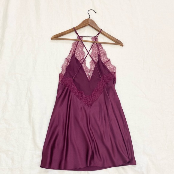 Victoria’s Secret Plum Lingerie Slip Dress - Picture 4 of 10